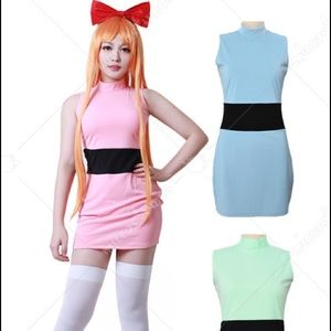 Girls Blossom Pink Adults Cosplay Costume